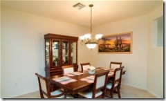 dining room at 14614 e camino galante