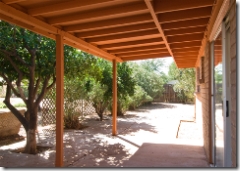 nice covered patio of 6720 e fayette