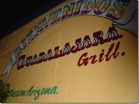 bienvenidos a guadalajara grill in tucson