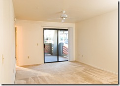 living room and patio of 5751 n kolb #40101 in tucson