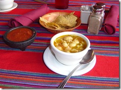 soup at las cazuelitas in tucson