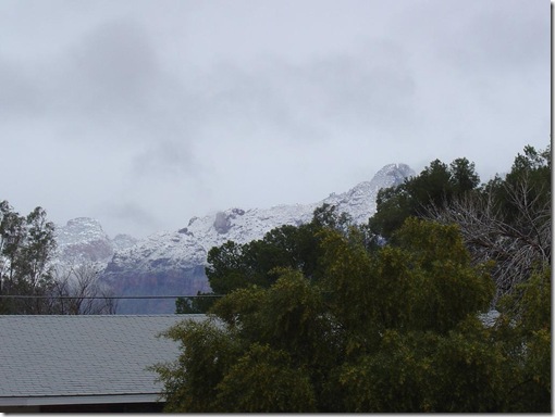 snow on the catalinas in tucson