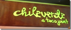 sign at chile verde downtown tucson restaurant