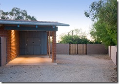 carport and parking of 2817 E Loretta Dr, Tucson, Az