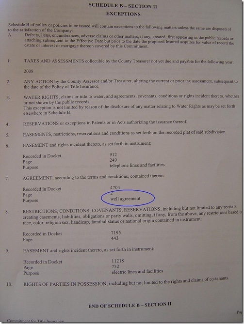 prelim with well agreement