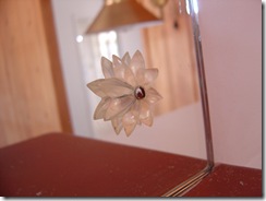 mirror flower decoration