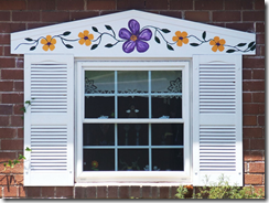 Fancy window in a Tucson home