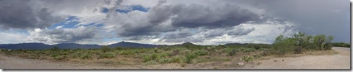 tucson monsoon panorama