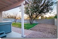 8662 S Desert Valley Way, Tucson - back yard