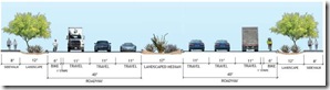grant road widening project roadway design