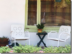 front porch on a tucson home