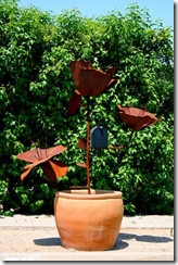 funky mailbox at a tucson home